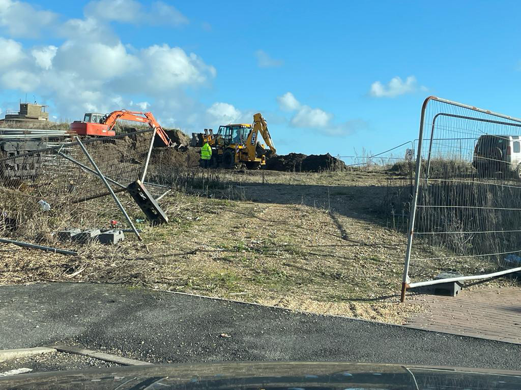 Hard-working Conservative councillors achieve removal of ugly spoil-heap
