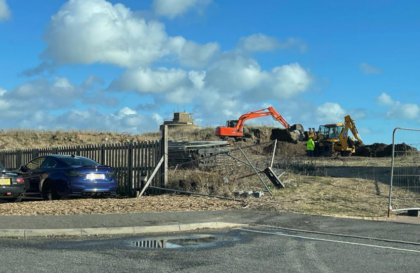 Hard-working Conservative councillors achieve removal of ugly spoil-heap