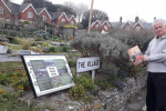 Meads Village allotments, saved for the community, with help from Conservative councillor, making headlines